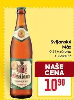 Billa Svijanský Máz 0,5l nabídka