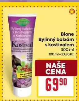 Billa Bione Bylinný balzám s kostivalem 300 ml nabídka