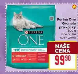 Billa Purina One Granule pro kočky 800 g nabídka