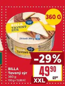 Billa BILLA Tavený sýr 360 g nabídka