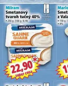 Norma Smetanový tvaroh tučný 40% nabídka