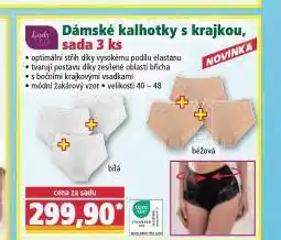 Norma Dámské kalhoty s krajkou nabídka