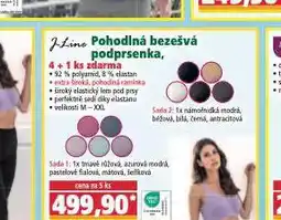 Norma Pohodlná bezešvá podprsenka nabídka