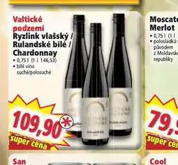 Norma Valtické podzemí rulandské bílé nabídka