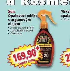 Norma Sun opalovací mléko s araganovým olejem nabídka