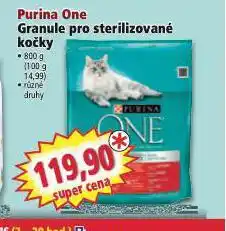 Norma Purina one granule pro sterilizované kočky nabídka
