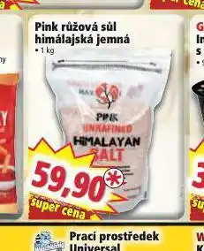 Norma Pink růžová sůl himlajská sůl nabídka