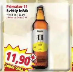 Norma Primátor 11 světlý ležák nabídka