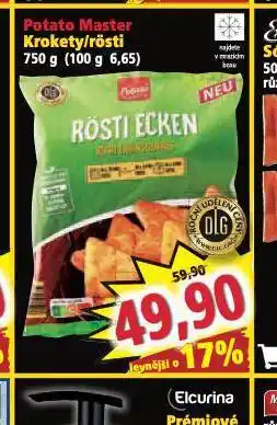 Norma Krokety / rösti nabídka