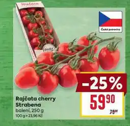 Billa Rajčata cherry Strabena balení, 250 g nabídka