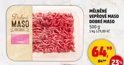 Penny Market MĚLNĚNÉ VEPŘOVÉ MASO DOBRÉ MASO, 500 g nabídka