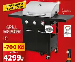 Lidl GRILL MEISTER Plynový gril se 3 hořáky memphis nabídka
