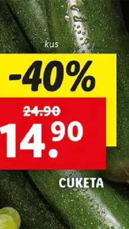 Lidl Cuketa nabídka