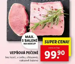 Lidl Vepřová pečeně nabídka