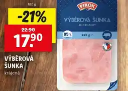 Lidl Výběrová šunka krájená nabídka