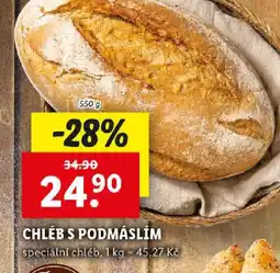 Lidl Chléb s podmáslím nabídka