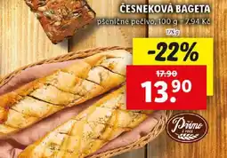 Lidl Česneková bageta nabídka