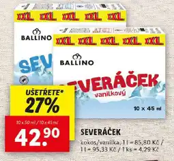 Lidl Severáček nabídka