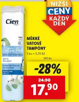 Lidl Měkké vatové tampony nabídka