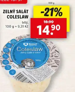 Lidl Zelný salát coleslaw nabídka
