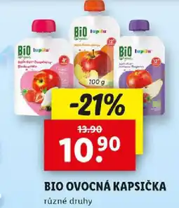 Lidl Bio ovocná kapsička nabídka