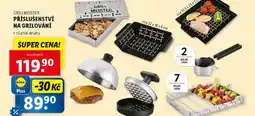 Lidl Grillmeister příslušenství na grilování nabídka