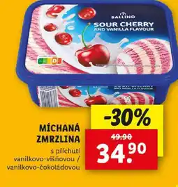 Lidl Míchaná zmrzlina nabídka