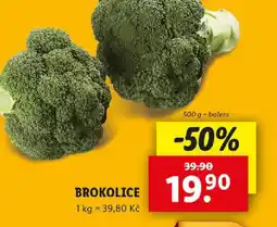 Lidl Brokolice nabídka