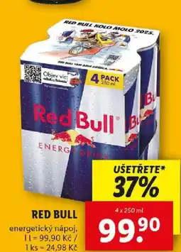Lidl RED BULL nabídka