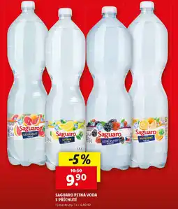 Lidl Saguaro pitná voda s příchutí nabídka