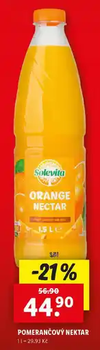 Lidl Pomerančový nektar nabídka