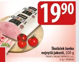 Bala Školáček šunka nejvyšší jakosti nabídka