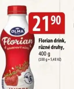 Bala OLMA Florian drink nabídka