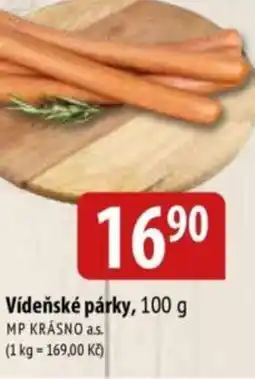 Bala Vídeňské párky nabídka
