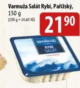 Bala Varmuža Salát Rybí, Pařížský nabídka