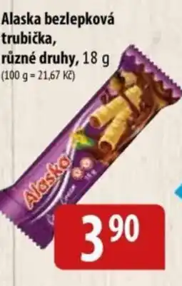 Alaska bezlepková trubička