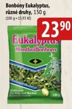 Bala Bonbóny Eukalyptus nabídka