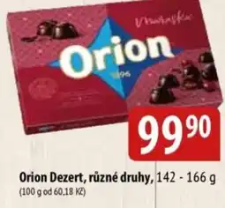 Bala Orion Dezert nabídka