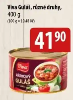 Bala Viva Guláš nabídka
