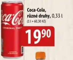 Bala Coca-Cola nabídka