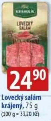 Bala Lovecký salám krájený nabídka