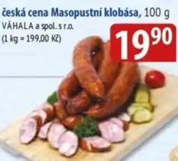 Bala Česká cena Masopustní klobása nabídka