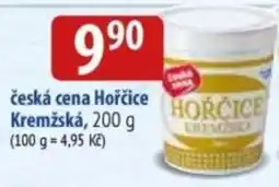 Bala Česká cena Hořčice Kremžská nabídka