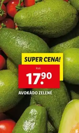 Lidl Avokádo zelené nabídka