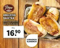 Lidl Anglická bagetka nabídka