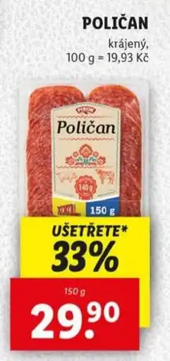 Lidl PIKOK Poličan krájený nabídka