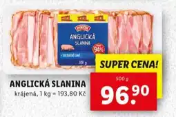 Lidl PIKOK Anglická slanina nabídka