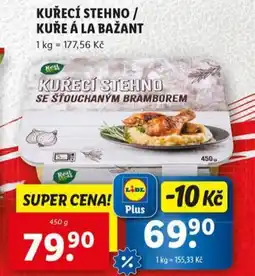 Lidl Kuřecí stehno / kuře á la bažant nabídka