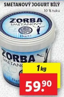 Lidl Smetanový jogurt bílý nabídka