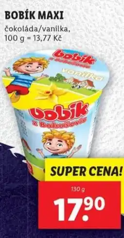 Lidl Bobík maxi čokoláda/vanilka nabídka